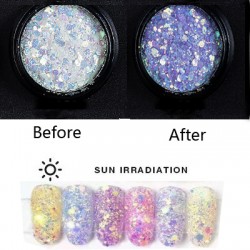 Glitter sclipici cu efect UV #312328